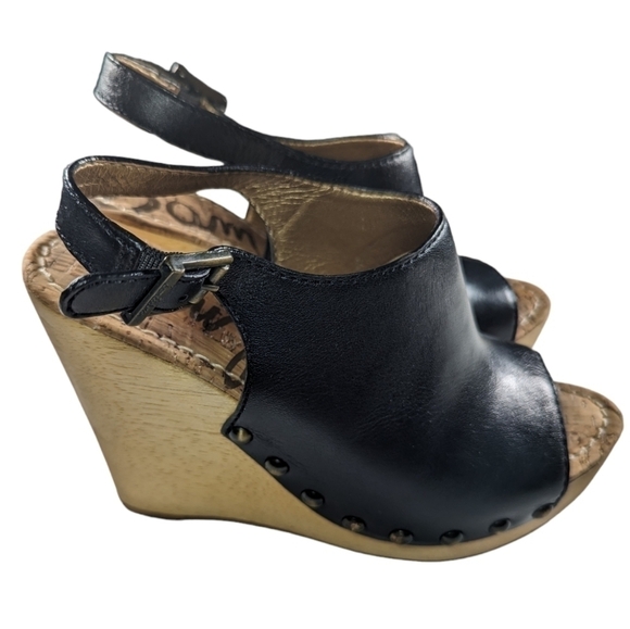 Sam Edelman Camilla Wedge Heels Sz 6 - Picture 1 of 7